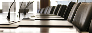 Leadership photo of boardroom